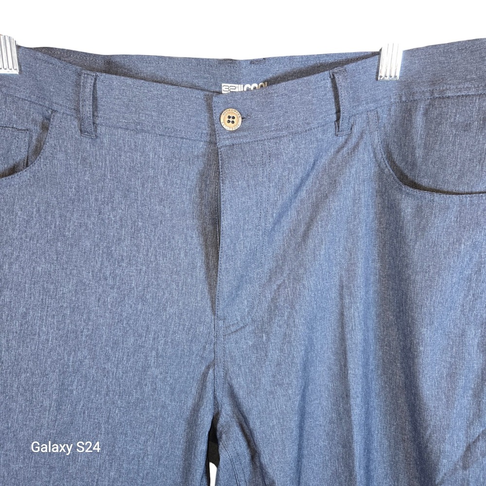 32 Degrees Cool Mens Stretch Performance Pants Size 38‎ Blue
